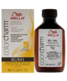 Wella Color Charm 8G Light Gold Blonde Permanent Hair Color for Gray Coverage - Buy Online on SooperMarket.com