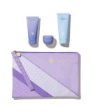 TATCHA Dewy Summer Essentials | Hydrated Skin Mini Set | Mini Dewy Skin Cream Rice Wash & Silken SPF | $110 Value - Buy Online on SooperMarket.com