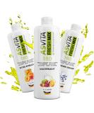 AsVita Sugar-Free Beverage Concentrate Fresh Mix 1:80 - 1L Bottle | 26 Delicious Flavors (Woodruff) - International Shipping Available - Buy Online on SooperMarket.com