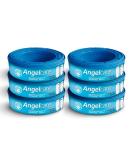 Angelcare original refill cassettes plus 6-pack lasts up to 12 months 5x less foil consumption 6 pieces (1-pack) blue single - Buy Online on SooperMarket.com