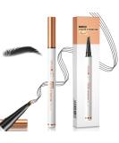 Waterproof Eyebrow Pencil | Long-Lasting Wipe-Resistant & Fast-Drying | Effortlessly Create Natural Shapes in Black - Buy Online on SooperMarket.com