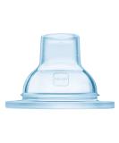 MAM drinking beak in a set of 2 extra soft drinking beak for all mam bottles and the MAM trainer ideal for the transition to the drinking cup 4+ months transparent - Buy Online on SooperMarket.com