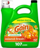 Gain Aroma Boost Liquid Laundry Detergent - Island Fresh - 107 Loads - Buy Online on SooperMarket.com