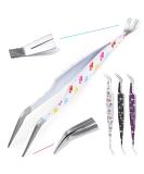 Helperfect Premium 2-in-1 Stainless Steel Tick Pliers for Dogs & Cats | Gentle & Effective Tick Remover | Tick Tweezers & Hooks | Ideal for Pet Owners - Buy Online on SooperMarket.com