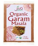 Jiva Organics Organic Garam Masala Powder 7oz - NON-GMO, Salt-Free Indian Spice Blend - Buy Online on SooperMarket.com