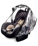 Universal Car Seat Rain Cover Baby Carrier Raincover - EVA Car Seat Weather Shield with Quick-Access Zipper Door and Side Ventilation Windproof and Waterproof Car Seat Cover for Maxi COSI and More - Buy Online on SooperMarket.com