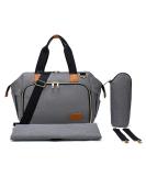 Axcone Sac   Langer Imperm able pour B b - Fourre-Tout avec Matelas   Langer & Porte T tine - Sac de Voyage Bandouli re Gris - Buy Online on SooperMarket.com