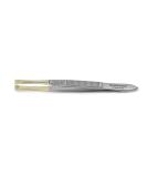 Shop Manicare Gold Plated Flat Tweezers - Premium Silver & Gold Options for Precision Grooming - Buy Online on SooperMarket.com