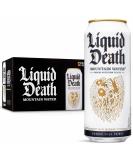 Liquid Death Mountain Water, 16.9 oz. Tallboys (12-Pack) Mountain Water - Still - Buy Online on SooperMarket.com