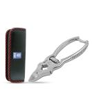 SMI Nail Tongs & Footnail Pliers - Stainless Steel Toenail Scissors & Clippers for Ingrown & Thick Nails - Includes Case - Buy Online on SooperMarket.com