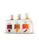 FOODOKO FINEST - Balsamic vinegar cream gift set with raspberry mango & chilli in 3x100ml bottles delicatessen from Spain - Buy Online on SooperMarket.com