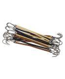 15 Pack Blonde, Beige & Apricot Ponytail Hooks Bungee Bands for Women - Styling Accessories for Thick Hair - Elastic Hair Ties & Clips - Buy Online on SooperMarket.com