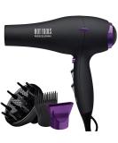 HOT TOOLS Pro Artist Tourmaline 2000 Turbo Hair Dryer - Lightweight & Quiet Blowout Results | Black - Buy Online on SooperMarket.com