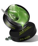 30 Pairs Hyaluronic Acid Under Eye Patches - Anti-Aging Gel Masks for Dark Circles Puffiness & Fine Lines - Collagen Eye Treatment (Green - Buy Online on SooperMarket.com