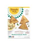 Simple Mills Mediterranean Herb Pita Crackers - Gluten Free, Vegan Snack - Paleo Friendly - 4.25oz - Buy Online on SooperMarket.com