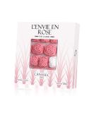 Canasuc Paris, L' Envie en Rose Pur Sucre de Canne,"Window Gift Box" of 36 Assorted French Molded Rose Sugar Pieces, White & Rose, 3.35 Oz - Buy Online on SooperMarket.com