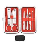 Nail Knip Set & Manicure Kit for Men - Stainless Steel Grooming Tools in Portable Travel Suitcase - Perfect Gift for Husband Friends & Family - Buy Online on SooperMarket.com