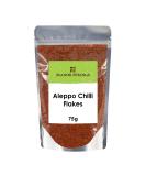 Manor Springs Aleppo Chilli Flakes (Pul Biber) 75g - Authentic Turkish Spice (Pack of 1) - Buy Online on SooperMarket.com