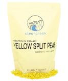 Grown in Idaho Yellow Split Peas - 4 lb Resealable Bag | Non-GMO, Kosher, Vegan | High Fiber & Protein | Non-Irradiated - Buy Online on SooperMarket.com