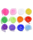 Linkbro Scarves 12 Pack - Premium Juggling & Sensory Tools 60x60cm Dancing Scarves for Kids & Adults - Buy Online on SooperMarket.com