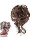 Prinfantasy Messy Hair Bun Curly Wavy Scrunchies for Women Girls - Synthetic Hair Chignon - GBFQ003 - Buy Online on SooperMarket.com