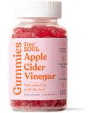 Apple Cider Vinegar Gummies with The Mother 1000mg Enhanced with Vitamin B12 & Folic Acid | 60 High Strength ACV Vegan Capsules with Pomegranate & Beetroot Powder | Natural Ingredients | Free Soul - Buy Online on SooperMarket.com