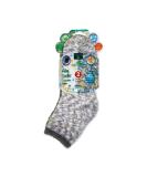 Earth Therapeutics Aloe Vera Socks  Infused with natural aloe vera & Vitamin E  Helps Dry Feet, Cracked Heels, Calluses, Rough Skin, Dead Skin Grey/Charcoal - Buy Online on SooperMarket.com