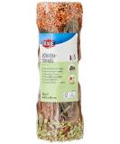 Trixie 60770 Natural Snack Tube Tunnel with Hay Filling for Small Rodents & Rabbits (Hibiscus Blossoms 20 cm/25g) - Buy Online on SooperMarket.com