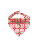 Lionet Paws Dog Bandana - Green Rhombus Headscarf for Small Medium & Large Dogs | Triangular Dog Scarf (Pack of 1) - Buy Online on SooperMarket.com
