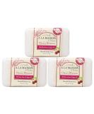 A LA MAISON Cherry Blossom Bar Soap - Triple French Milled Hand Soap Bar (3 Bars x 8.8 oz) 3 Pack - Buy Online on SooperMarket.com