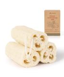 100% Organic Luffa Sponge - Natural Shower & Peeling Sponge | Eco-Friendly Body Brush for Exfoliating Dead Skin - Buy Online on SooperMarket.com