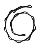 Daisy Chain for DIP belt & Weight Belt-Versatile for climbing Aerial Yoga & Gym-Robust Belt Design-CE 2008/EN566 certified-Ideal for additional weight & fitness exercises - Buy Online on SooperMarket.com