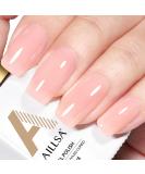 AILLSA Nude Pink Gel Polish - Translucent Jelly UV Gel for French Manicure | Cherry Blossom 0.51 Oz - Shop Internationally - Buy Online on SooperMarket.com