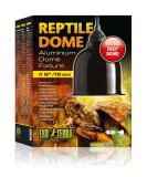 Exo Terra Reptile Dome aluminum reflector lamp heat -resistant porcelain recording suitable for lamps up to 75W version E27 black 1 piece (1 Pack) - Buy Online on SooperMarket.com