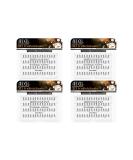 Ardell 3D Short Black False Lashes x4 Packs - Natural Looking Individuals - Buy Online on SooperMarket.com