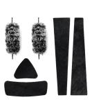 Obert Archery Bow String Silencers Set Leather Arrow Rest Plate Adhesive Bow Silencer Strip for Recurve Bow Traditional Longbow - Buy Online on SooperMarket.com