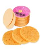 50-Count Compressed Facial Sponges GAINWELL Cellulose Facial Sponges 100% Natural Cosmetic Spa Sponges for Facial Cleansing Exfoliating Mask Makeup Removal - Buy Online on SooperMarket.com