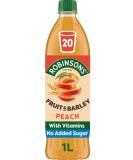 Robinsons Fruit & Barley Peach Squash 1 l (Pack of 1) - Buy Online on SooperMarket.com