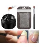 Instant Nail Repair Gel - Nail Glue for Cracked and Split Nails - Nail Treatment Kit - 20g with Brush - Buy Online on SooperMarket.com