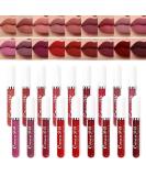 Gireatick 18 Matte Velvety Liquid Lipstick Set - Long Lasting & Waterproof Lip Stain - High Pigmented Lip Gloss Kit - Buy Online on SooperMarket.com