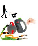WIGZI Dual Doggie 3.0 Gel Retractable Leash - Grey | Best International Shipping for Dogs - Buy Online on SooperMarket.com