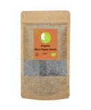Organic Blue Poppy Seed - Certified Organic - by Busy Beans Organic (50g) - Buy Online on SooperMarket.com