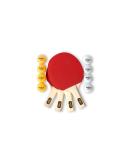 JOOLA Ping Pong Paddle Set with Balls & Carrying Case - Advanced Table Tennis Rackets for 2-4 Players - Buy Online on SooperMarket.com