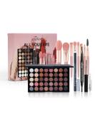 RoseFlower Professional Makeup Set with Eyeshadow Palette, Brush Set, and Gift Box - Perfect for Women, Girls, and Teenagers | B #6 - Buy Online on SooperMarket.com