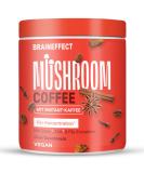 Braineffect Mushroom Coffee - Instant Arabica with Lion's Mane & Chaga | Boost Focus & Energy | 30 Portions - Shop Now! - Buy Online on SooperMarket.com