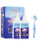 Deuvuo Mould Remover Gel UK 280g 2 Pack Mold And Mildew Remover Gel With Brush For Washing Machine Toilet Painted Walls Ceiling Tile Windows Glass Grout - Buy Online on SooperMarket.com