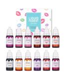 BONNIE CHOICE 12 Colors Liquid Lip Gloss Pigment Set  DIY Lipstick Liquid Pigment Set for Making Lip Gloss  DIY Lip Gloss Pigment Cosmetic Dye  Edible Coloring Pure Plant Pigment for Lip Gloss Base - Buy Online on SooperMarket.com