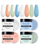 Acrylic Powder Set - 4 Colors for Nail Extension and 3D Carving - Professional Polymer Colored Acrylic Nail Powder (HJ-NAP024-54-32-33-75-28g) - Buy Online on SooperMarket.com