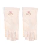 Exceart UV Nail Lamp Gloves - Cotton Finger Gloves for Women Manicure | UV Protection Hand Gloves in Flesh Color - Buy Online on SooperMarket.com