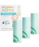 Potty Chair Liners Universal Fit Biodegradable - 60 Count Potty Bags- Fits Most Portable Potties - Bags are 16"x17"- Multi-Pack - Disposable - Soft Touch, Leak-Proof, Compostable - 3xRolls of 20 Each - Buy Online on SooperMarket.com